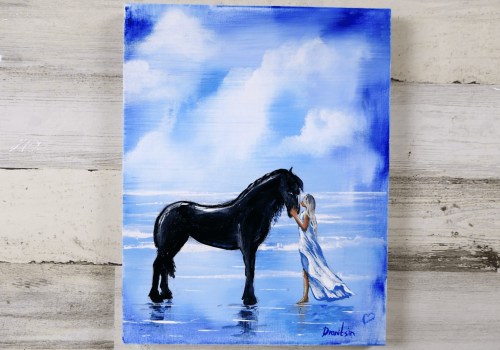 How to Perfectly Capture the Beauty of a Horse: Sketching Out the Composition